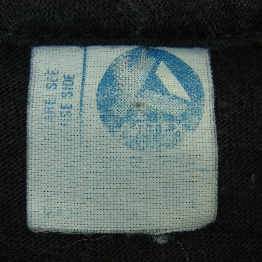 70s 80s artex アルテックス アーテックス スヌーピー プリント 半袖 Tシャツ カットソー ブラック系 M【中古】