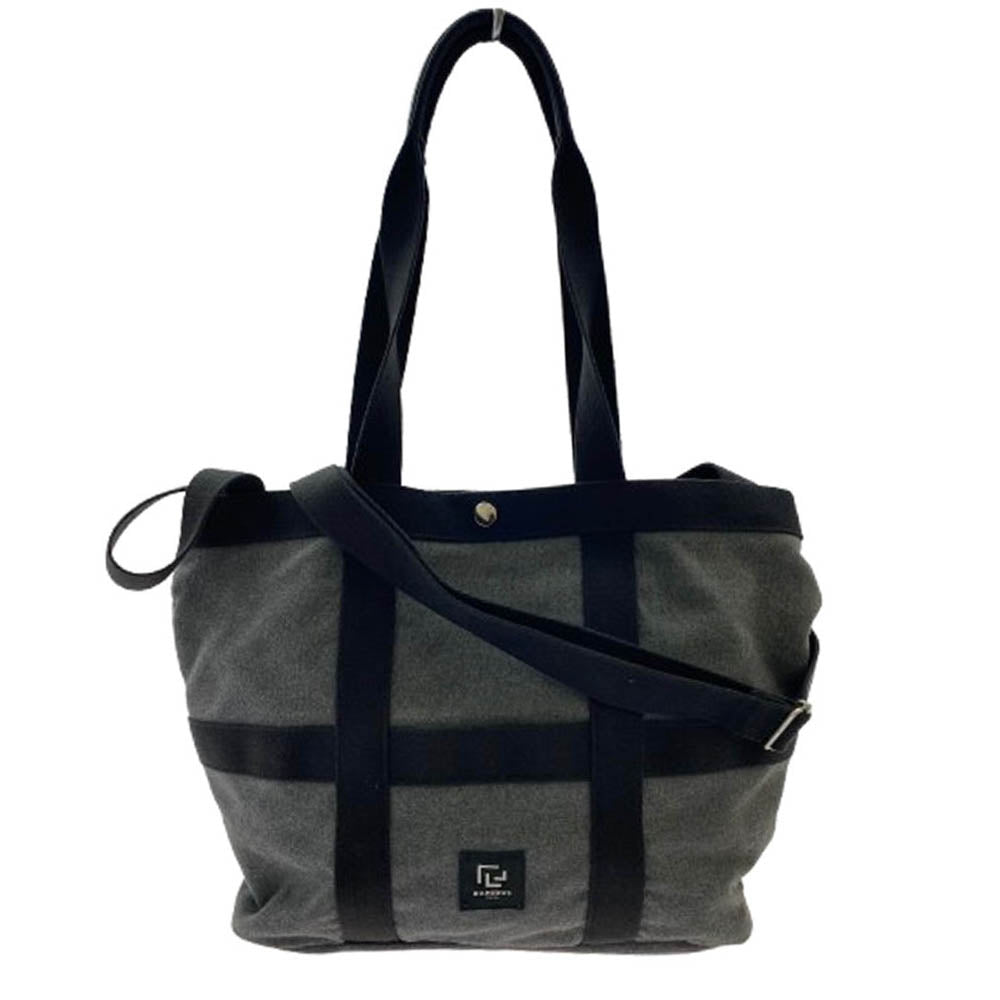 ラミダス 2WAY トートバッグ ショルダーバッグ グレー系【中古】