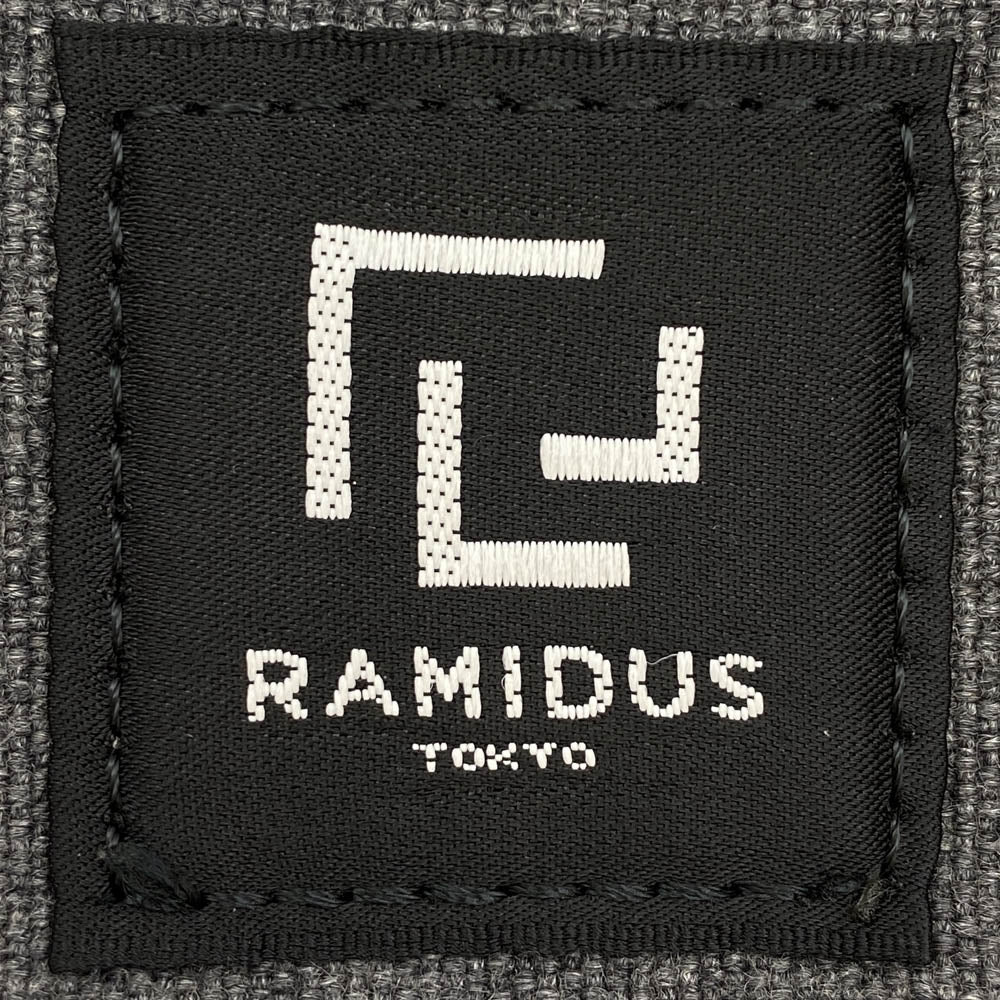 ラミダス 2WAY トートバッグ ショルダーバッグ グレー系【中古】