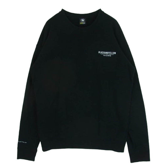 RATS ラッツ 21RTC-1001 MGM SWEAT ロゴプリント クルーネック スウェット コットン 日本製 ブラック系 M【中古】