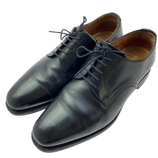 SCOTCH GRAIN スコッチグレイン 2724 Shineorrain シャインオアレイン III 外羽根 プレーン トゥ レザー シューズ ブラック系 25【中古】