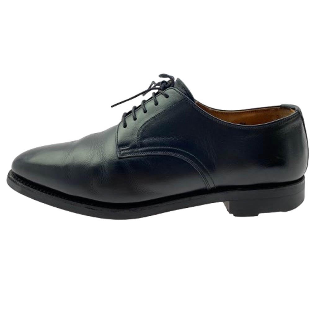 SCOTCH GRAIN スコッチグレイン 2724 Shineorrain シャインオアレイン III 外羽根 プレーン トゥ レザー シューズ ブラック系 25【中古】