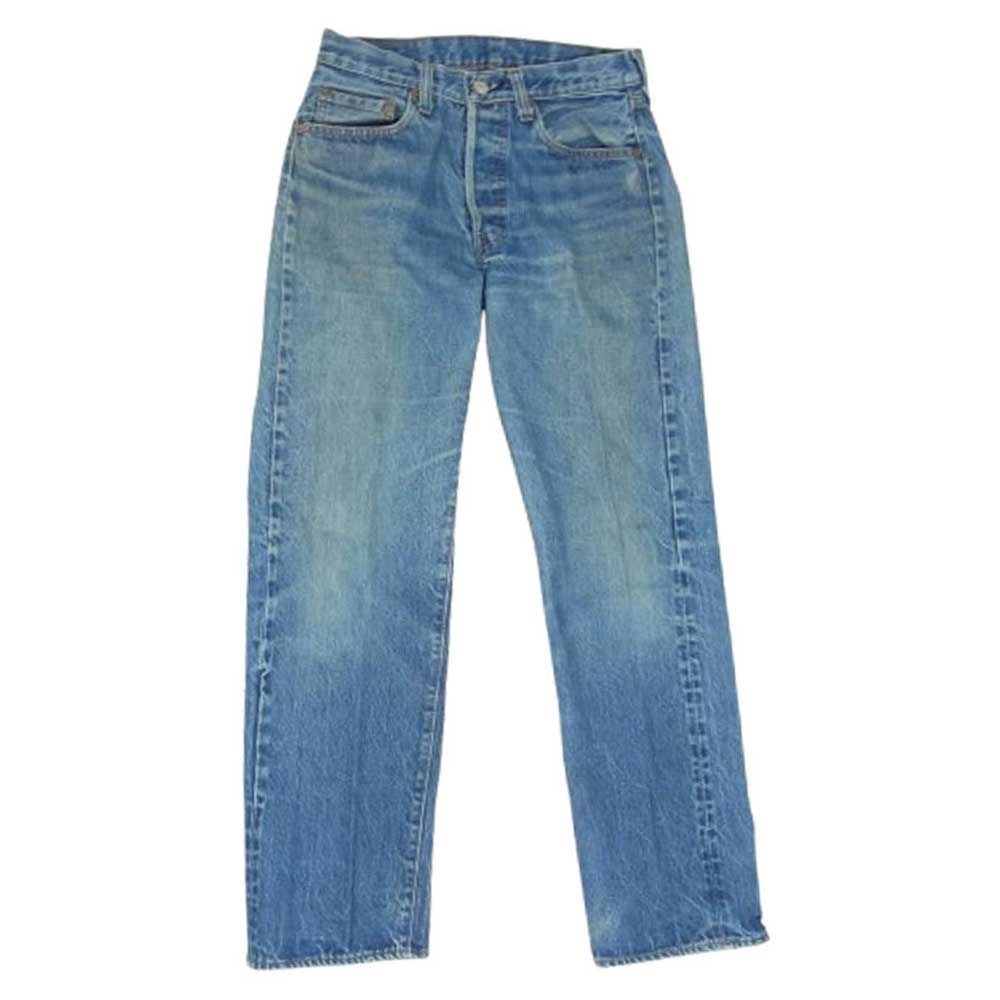 Levi's リーバイス 501 66後期 smalle ボタン裏刻印6 紙パッチ デニム パンツ インディゴブルー系 30【中古】