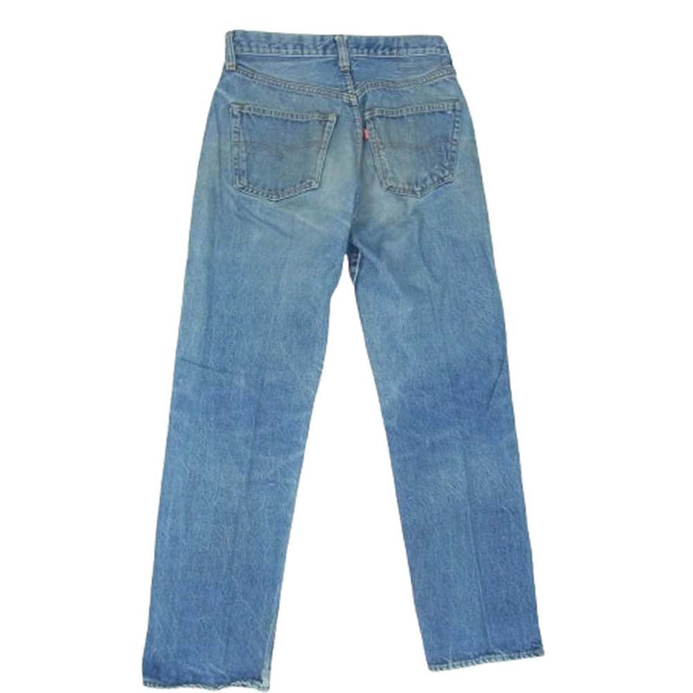 Levi's リーバイス 501 66後期 smalle ボタン裏刻印6 紙パッチ デニム パンツ インディゴブルー系 30【中古】