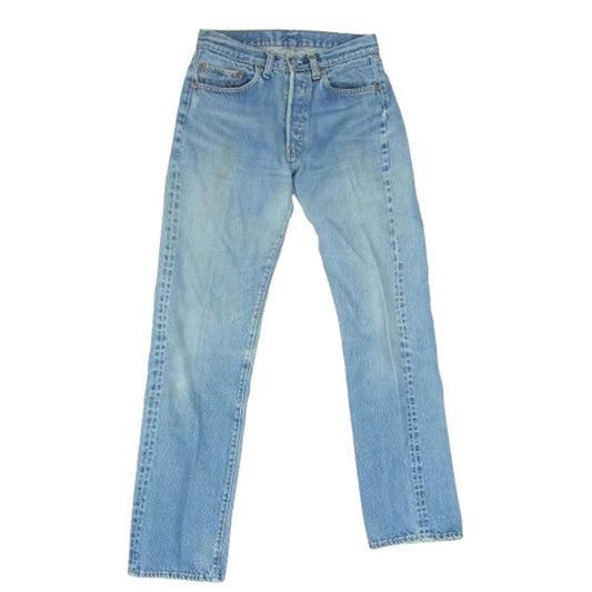 Levi's リーバイス 501 66後期 smalle ボタン裏刻印6 紙パッチ デニム パンツ インディゴブルー系 31【中古】