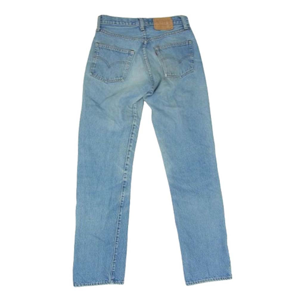 Levi's リーバイス 501 66後期 smalle ボタン裏刻印6 紙パッチ デニム パンツ インディゴブルー系 31【中古】