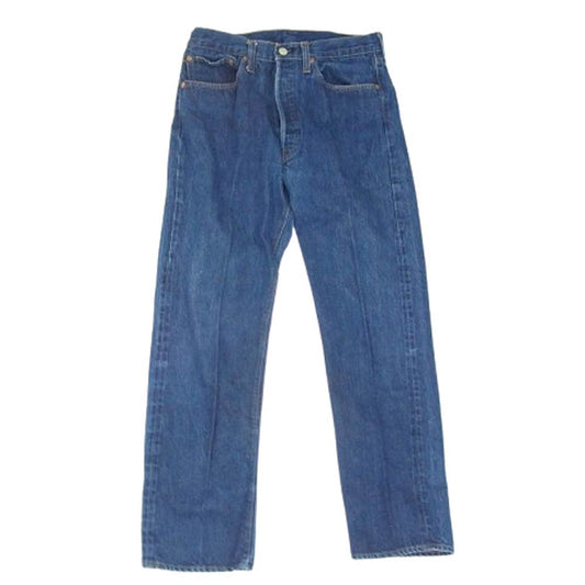 Levi's リーバイス 501 66後期 smalle ボタン裏刻印6 デニム パンツ インディゴブルー系 33【中古】