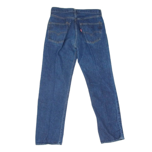 Levi's リーバイス 501 66後期 smalle ボタン裏刻印6 デニム パンツ インディゴブルー系 33【中古】