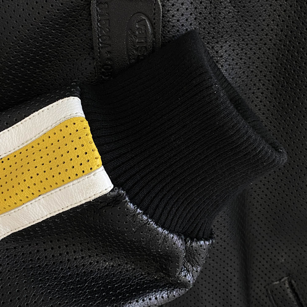 Supreme シュプリーム 20SS Vanson Leathers バンソン Perforated Bomber Jacket ブラック系 M【中古】
