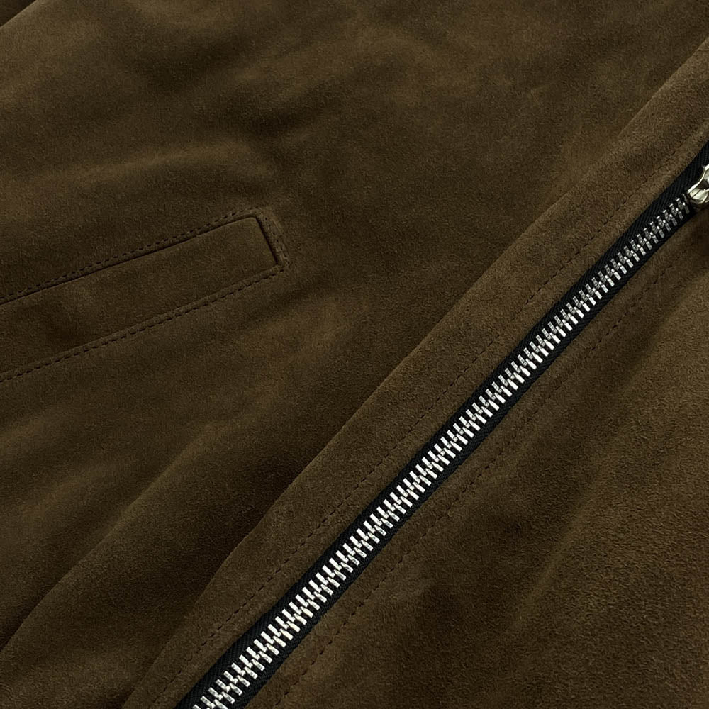 Supreme シュプリーム 24AW vanson Leathers バンソン Hooded Work Jacket ワーク ジャケット ブラウン系 M【中古】