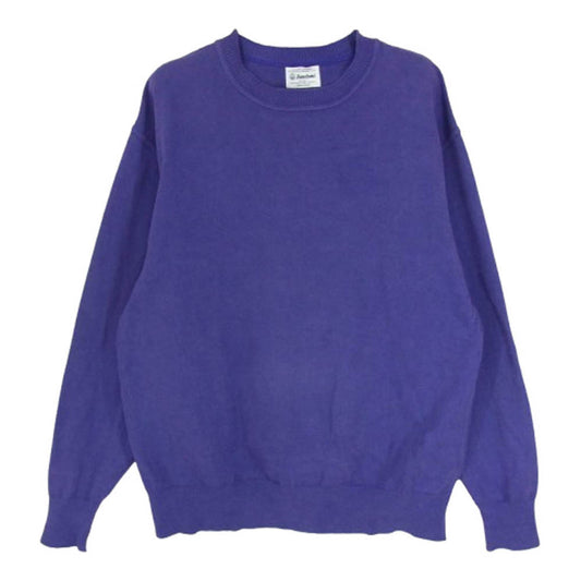ヨネトミ 95-252-010 WAVE COTTON KNIT P/O コットン ニット セーター パープル系 1【中古】