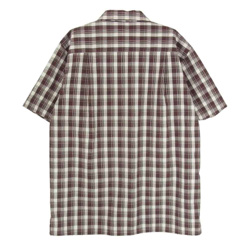 patagonia パタゴニア 11SS 53001 11年製 Puckerware Shirt パッカーウェア シャツ ブラウン系 M【中古】
