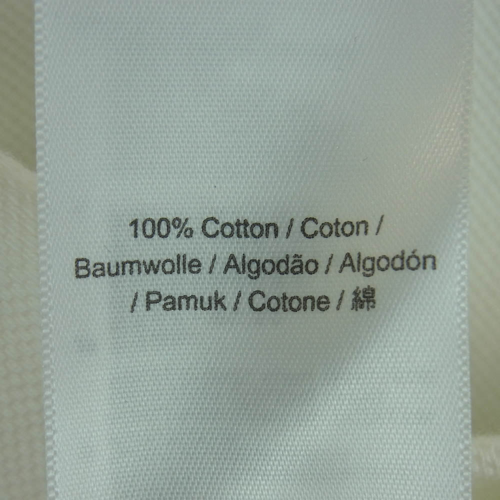 FRED PERRY フレッドペリー M12N 英国製 半袖 ポロシャツ コットン ホワイト系 120 44【新古品】【未使用】【中古】