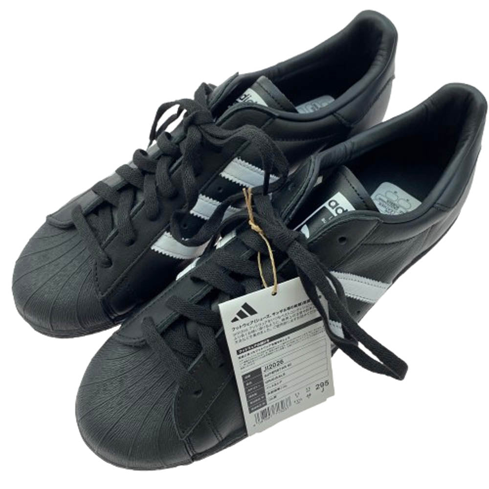 adidas アディダス JI2026 Superstar 82 スーパースター 82 スニーカー ブラック系 29.5cm【新古品】【未使用】【中古】