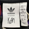 adidas アディダス JG1337 × KORN HOODIE ×コーン フーディー スウェット パーカー 長袖 ブラック系 3XL【極上美品】【中古】