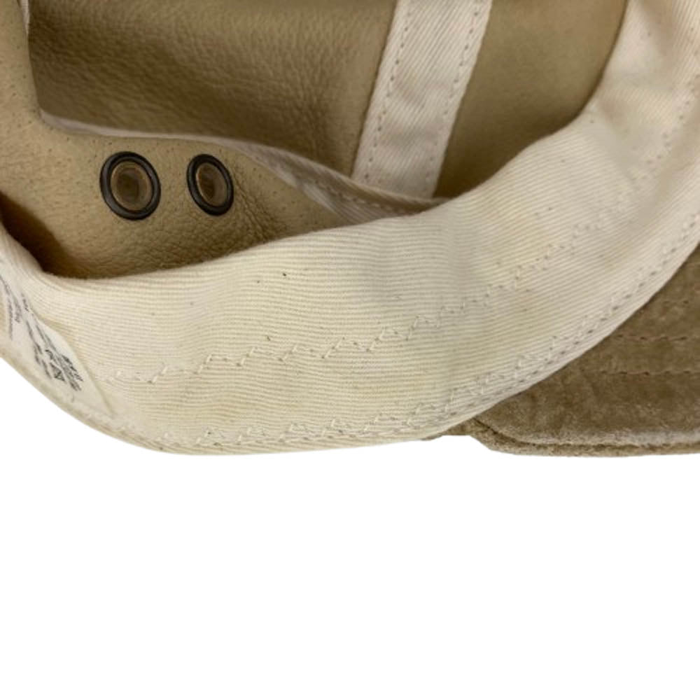 Hender Scheme エンダースキーマ bs-c-jpc PIG JET CAP レザー キャップ ベージュ系【中古】