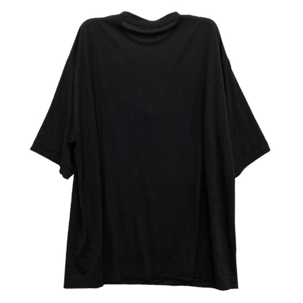 COMOLI コモリ 19SS P01-05007 ウール 天竺 半袖 クルー Tシャツ ブラック系 3【中古】