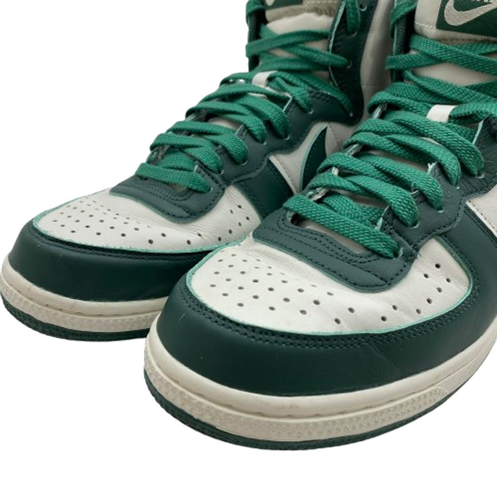 NIKE ナイキ FD0650-100 Terminator High Noble Green ターミネーター ハイ ノーブルグリーン スニーカー グリーン系 27.5cm【中古】