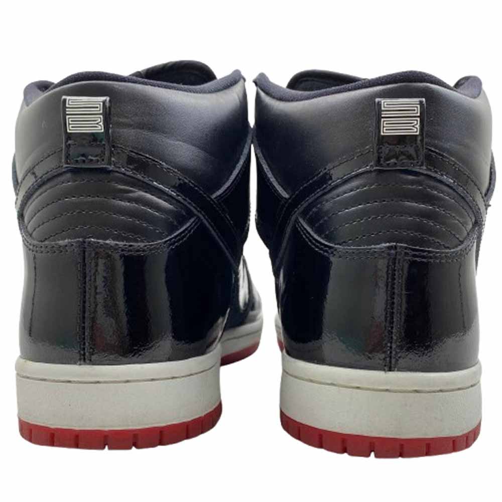 NIKE ナイキ AJ7730-001 SB Dunk High Bred SB ダンク ハイ ブレッド スニーカー ブラック系 28cm【中古】