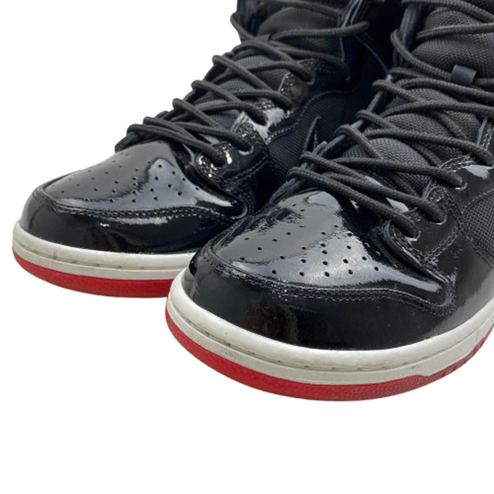 NIKE ナイキ AJ7730-001 SB Dunk High Bred SB ダンク ハイ ブレッド スニーカー ブラック系 28cm【中古】