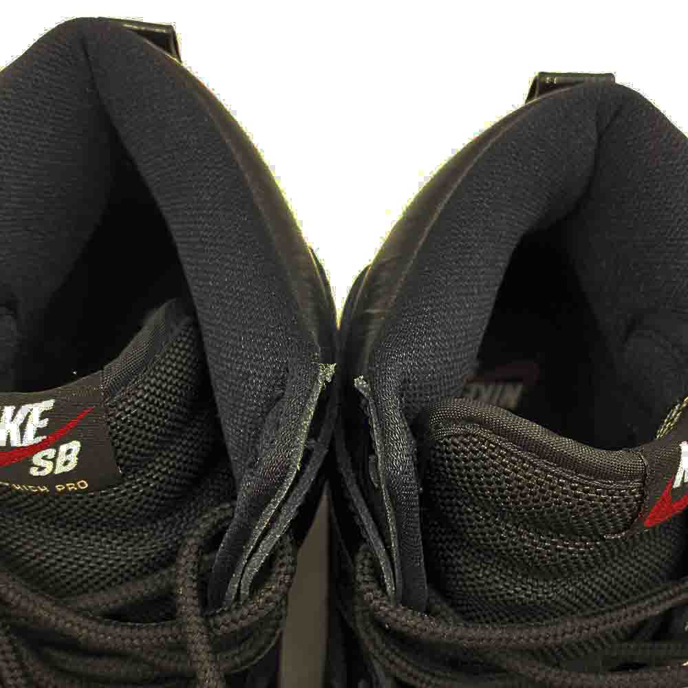 NIKE ナイキ AJ7730-001 SB Dunk High Bred SB ダンク ハイ ブレッド スニーカー ブラック系 28cm【中古】