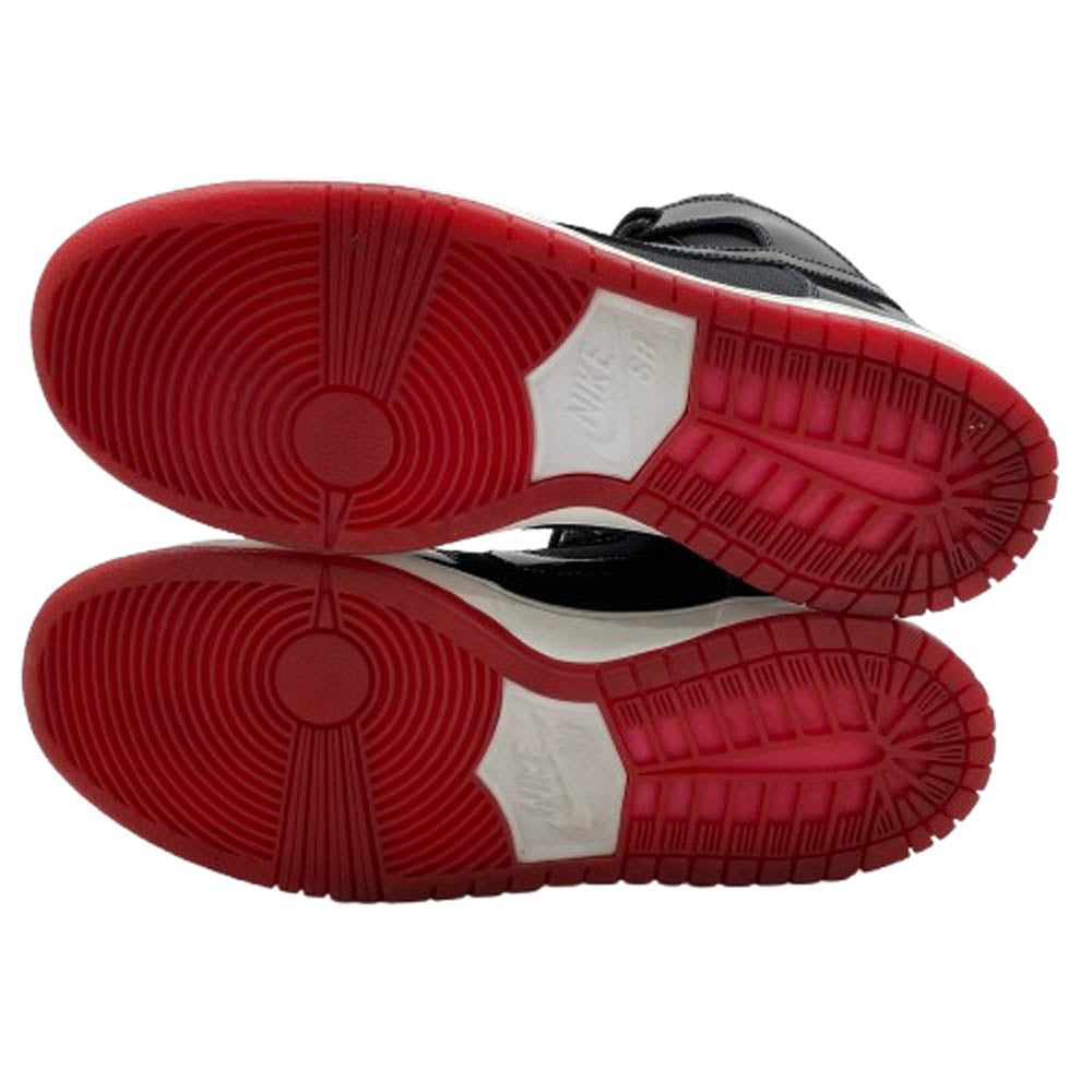 NIKE ナイキ AJ7730-001 SB Dunk High Bred SB ダンク ハイ ブレッド スニーカー ブラック系 28cm【中古】