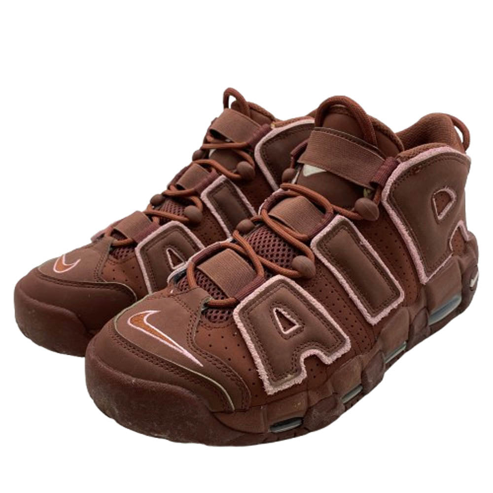NIKE ナイキ DV3466-200 Air More Uptempo '96 Dark Pony and Soft Pink エアモアアップテンポ 96 ダークポニー アンド ソフトピンク ハイカット スニーカー 27.5cm【中古】