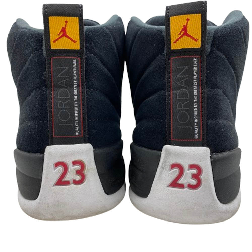 NIKE ナイキ 130690-017 AIR JORDAN 12 REVERSE TAXI エアジョーダン12 リバースタクシー ローカット スニーカー ブラック系【中古】