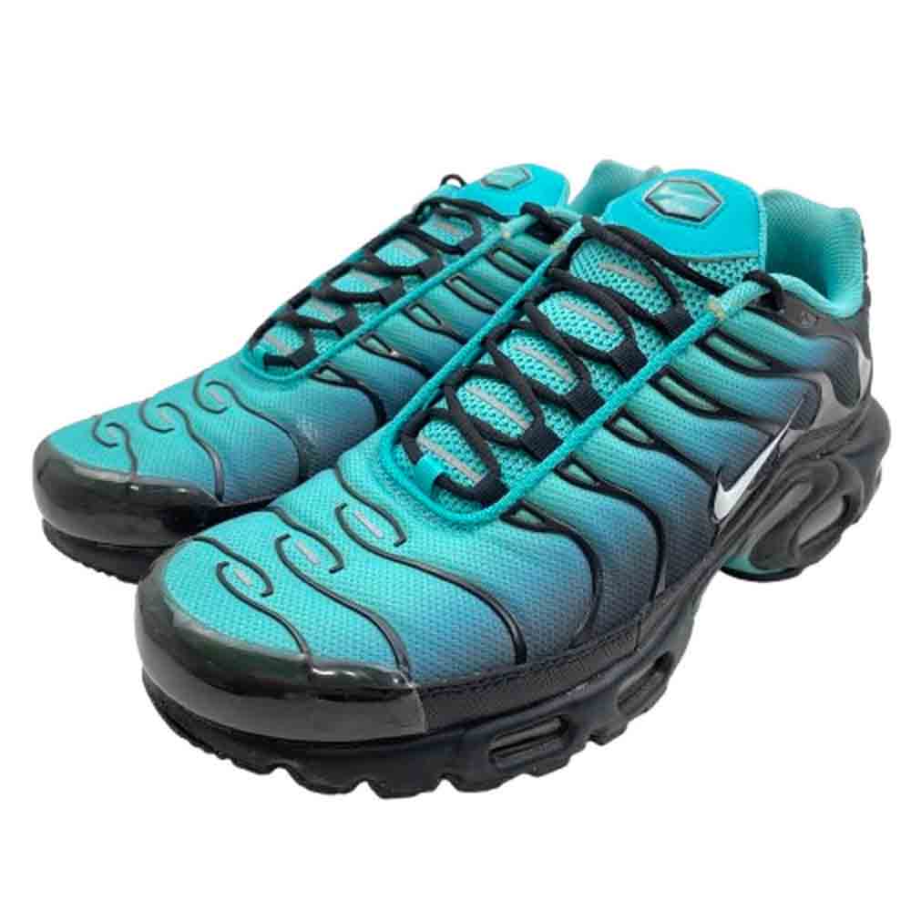 NIKE ナイキ DM0032-401 Air Max Plus Light Retro エアマックスプラス ライトレトロ スニーカー ブラック系 ライトブルー系 27.5cm【中古】