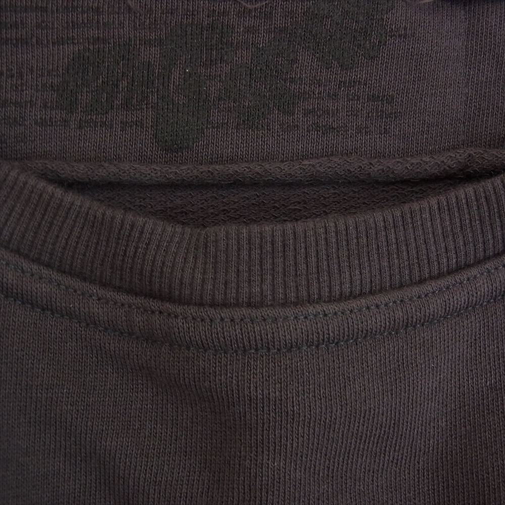 ランドホルツ 222 325 0511 再構築 レイヤード プルオーバー スウェット チャコール系 S【中古】