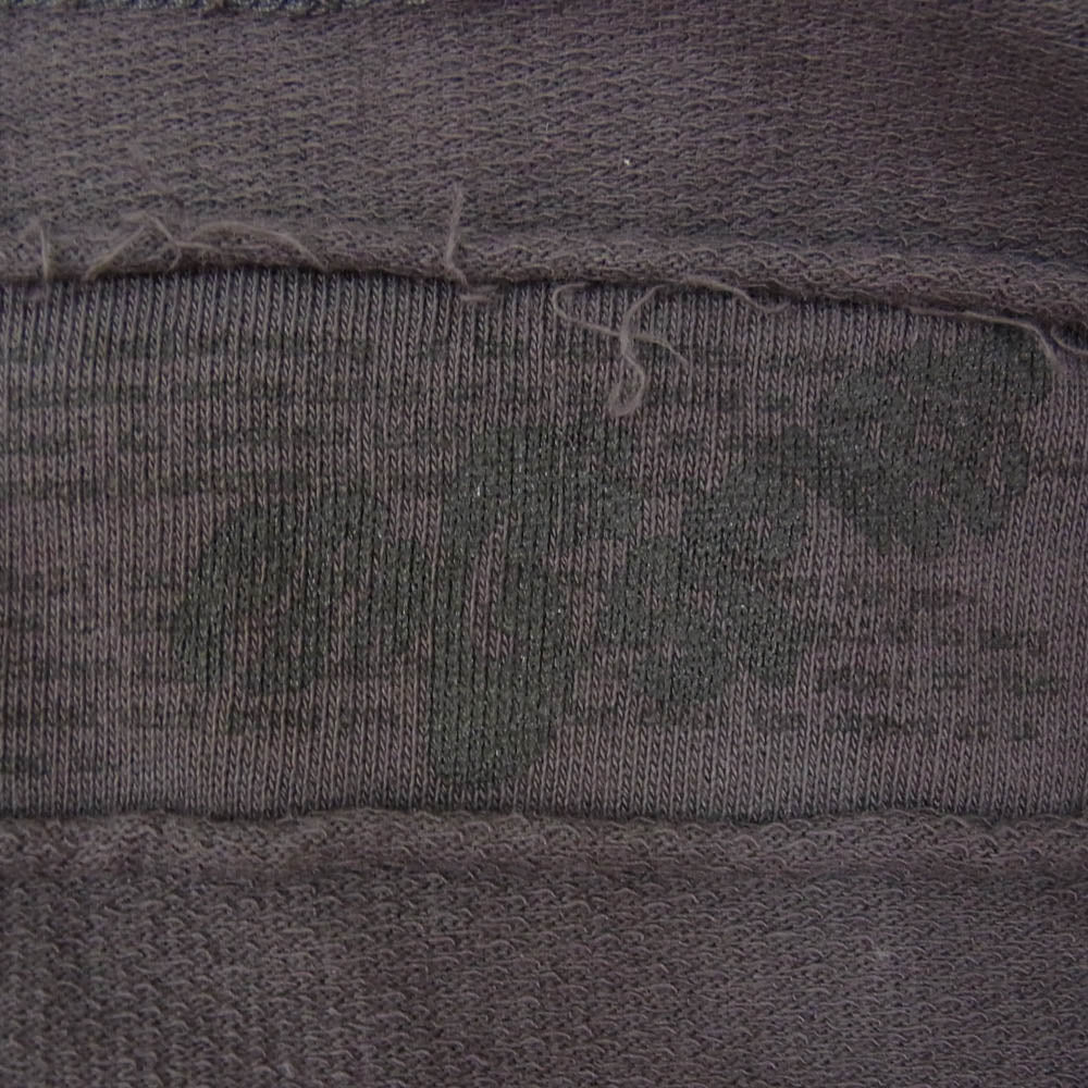 ランドホルツ 222 325 0511 再構築 レイヤード プルオーバー スウェット チャコール系 S【中古】