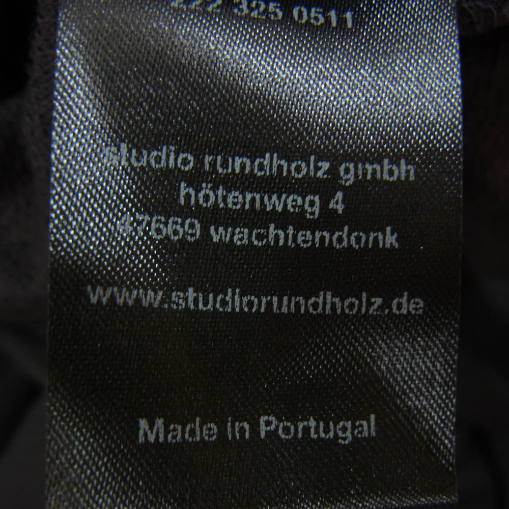 ランドホルツ 222 325 0511 再構築 レイヤード プルオーバー スウェット チャコール系 S【中古】