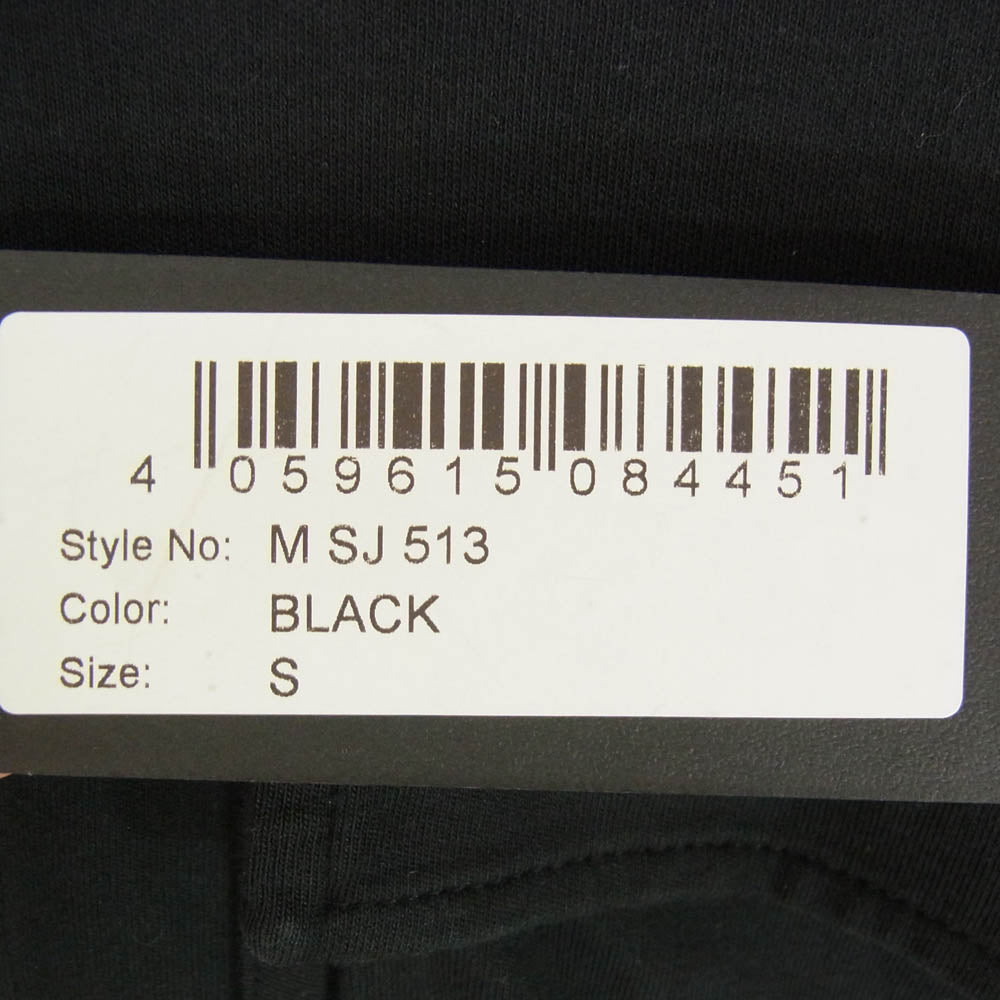 トム/クロム M SJ 513 WORK COAT MEDIUM JERSEY ミディアム ジャージ ワーク コート ブラック系 S【中古】