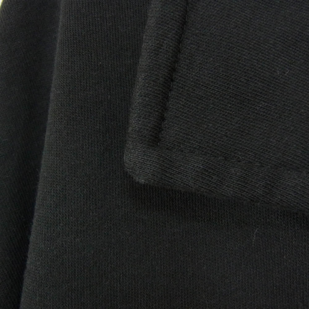 トム/クロム M SJ 513 WORK COAT MEDIUM JERSEY ミディアム ジャージ ワーク コート ブラック系 S【中古】