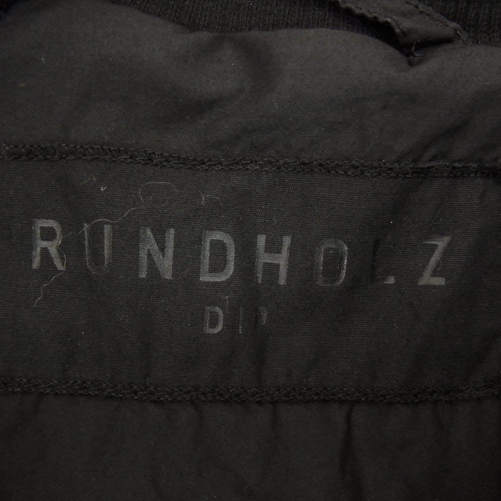 ランドホルツ 222 260 11 05 再構築 ダメージ加工 ショート コート 長袖 シャツ ジャケット ブラック系 L【中古】