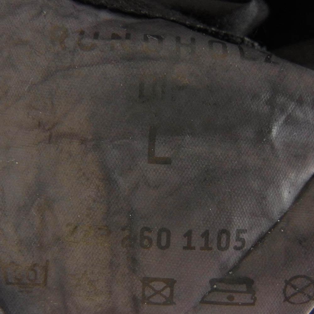 ランドホルツ 222 260 11 05 再構築 ダメージ加工 ショート コート 長袖 シャツ ジャケット ブラック系 L【中古】