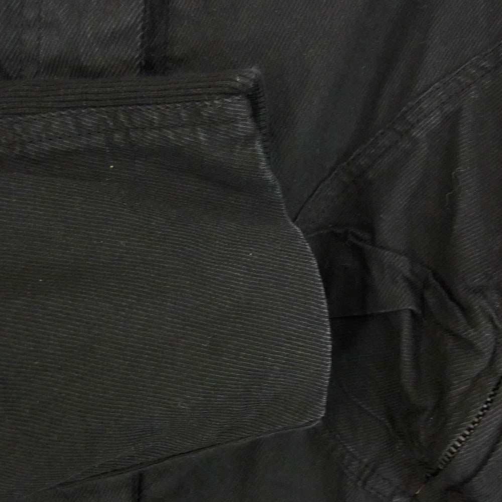 ランドホルツ 222 260 11 05 再構築 ダメージ加工 ショート コート 長袖 シャツ ジャケット ブラック系 L【中古】