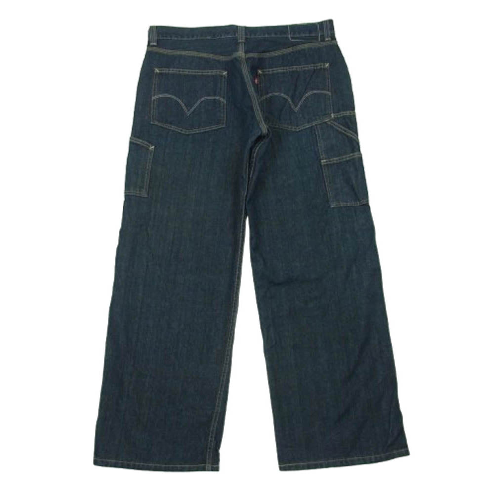Levi's リーバイス CARPENTER LOOSE STRAIGHT カーペンター ルーズ ストレート ジーンズ デニム パンツ インディゴブルー系 W34 L30【中古】