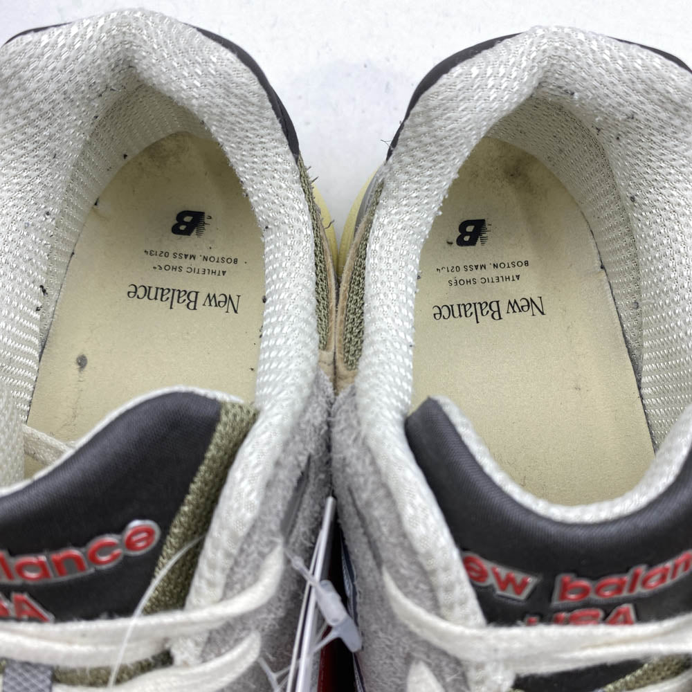 NEW BALANCE ニューバランス 22SS M990TG3 USA製 990 V3 Gray グレー ローカット スニーカー グレー系 26.5cm【中古】