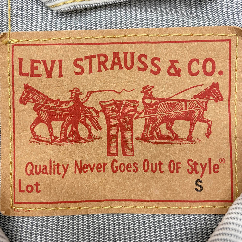 Levi's リーバイス TYPE1 コーデュロイ ジャケット グレー系 S【美品】【中古】