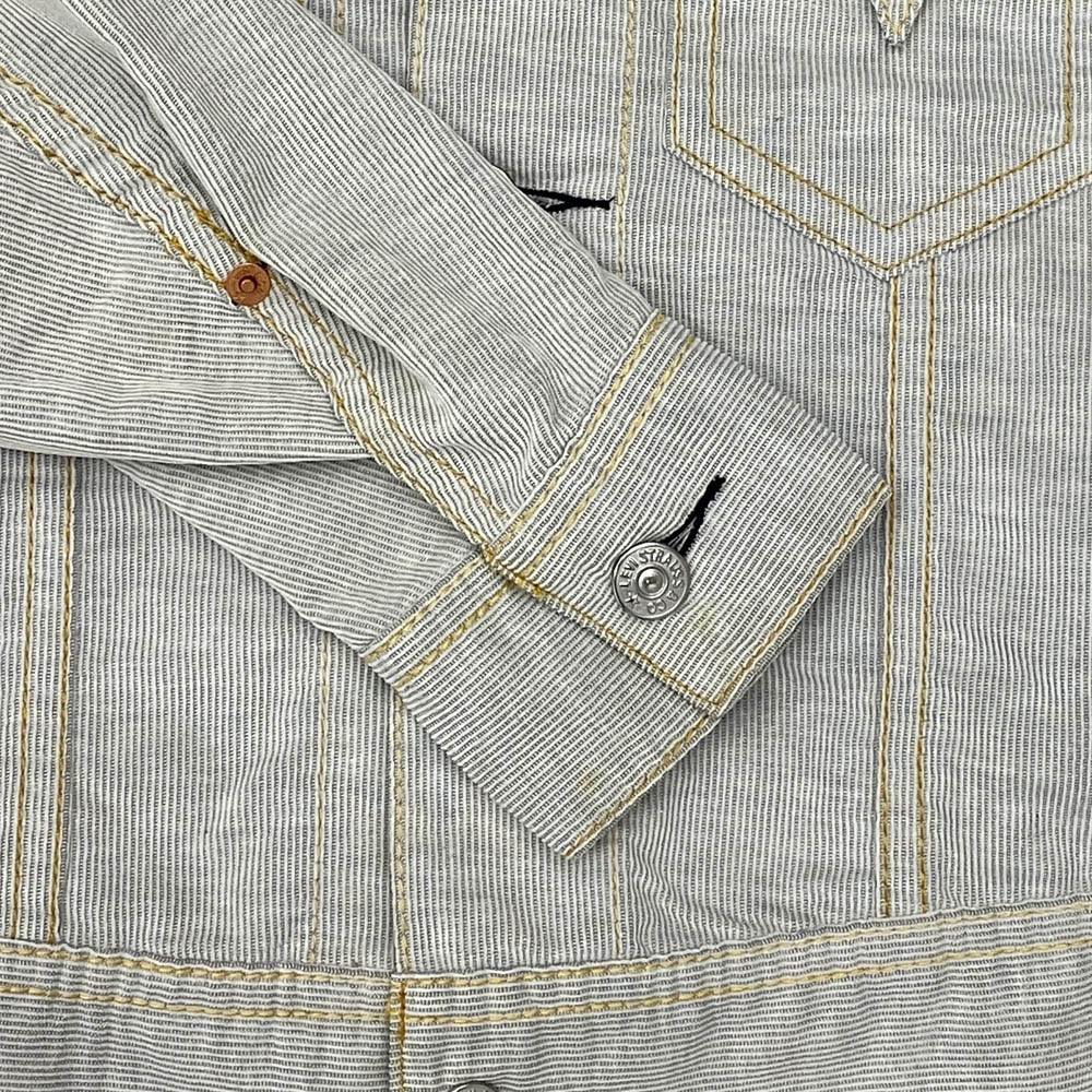 Levi's リーバイス TYPE1 コーデュロイ ジャケット グレー系 S【美品】【中古】