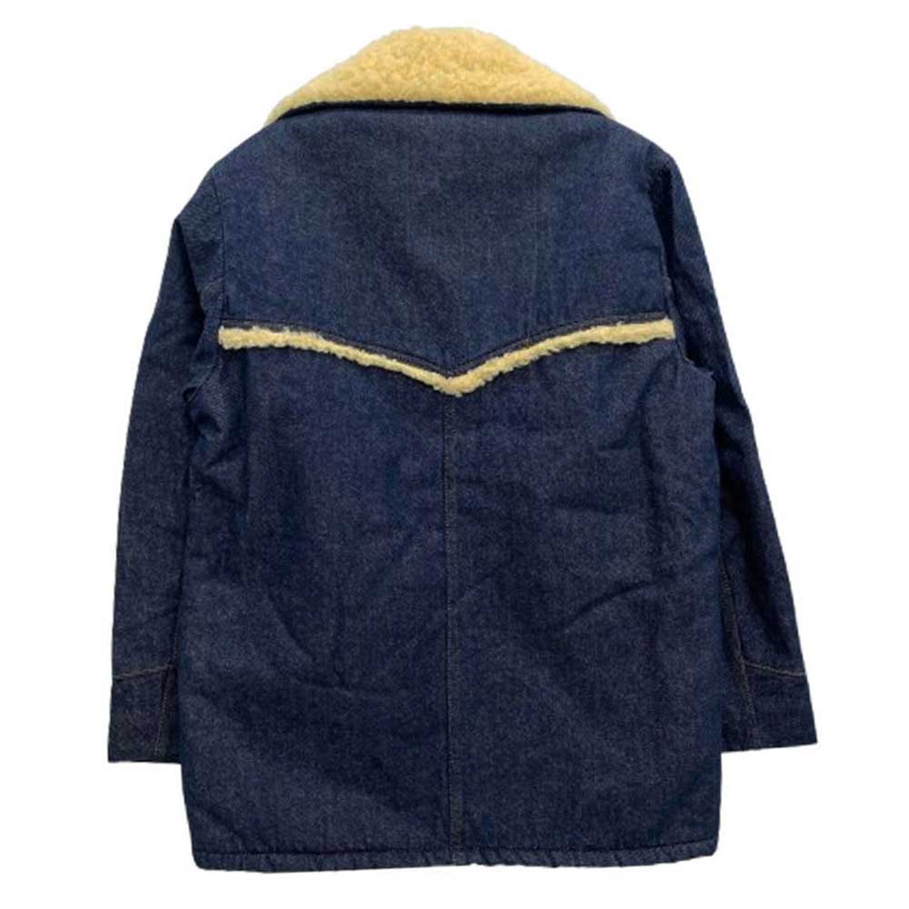 ヴィンテージ Sears ROEBUCKS シアーズ ローバックス ランチコート デニム ジャケット インディゴブルー系 38【中古】