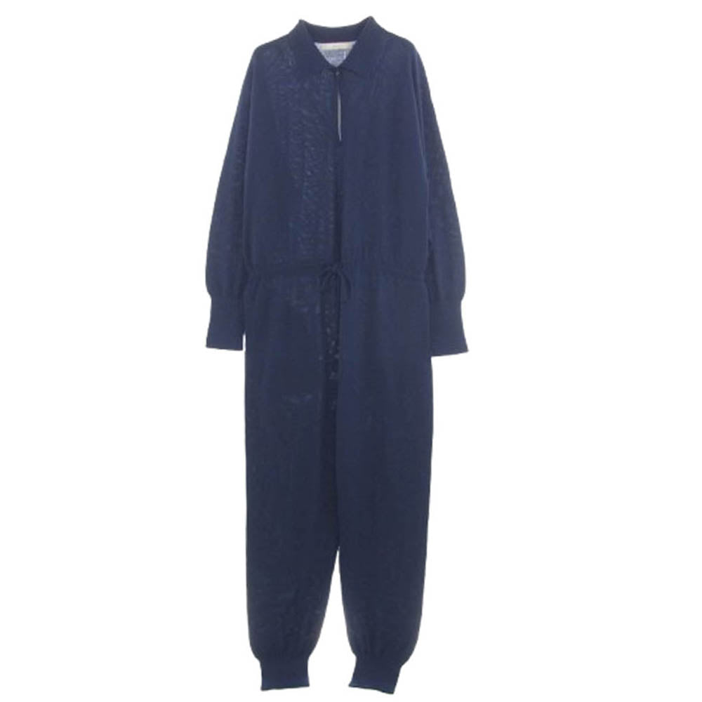 archi アーキ AW22-J1 WHOLE GARMENT KNIT COLLAR ニット オールインワン グリーン系 FREE【中古】