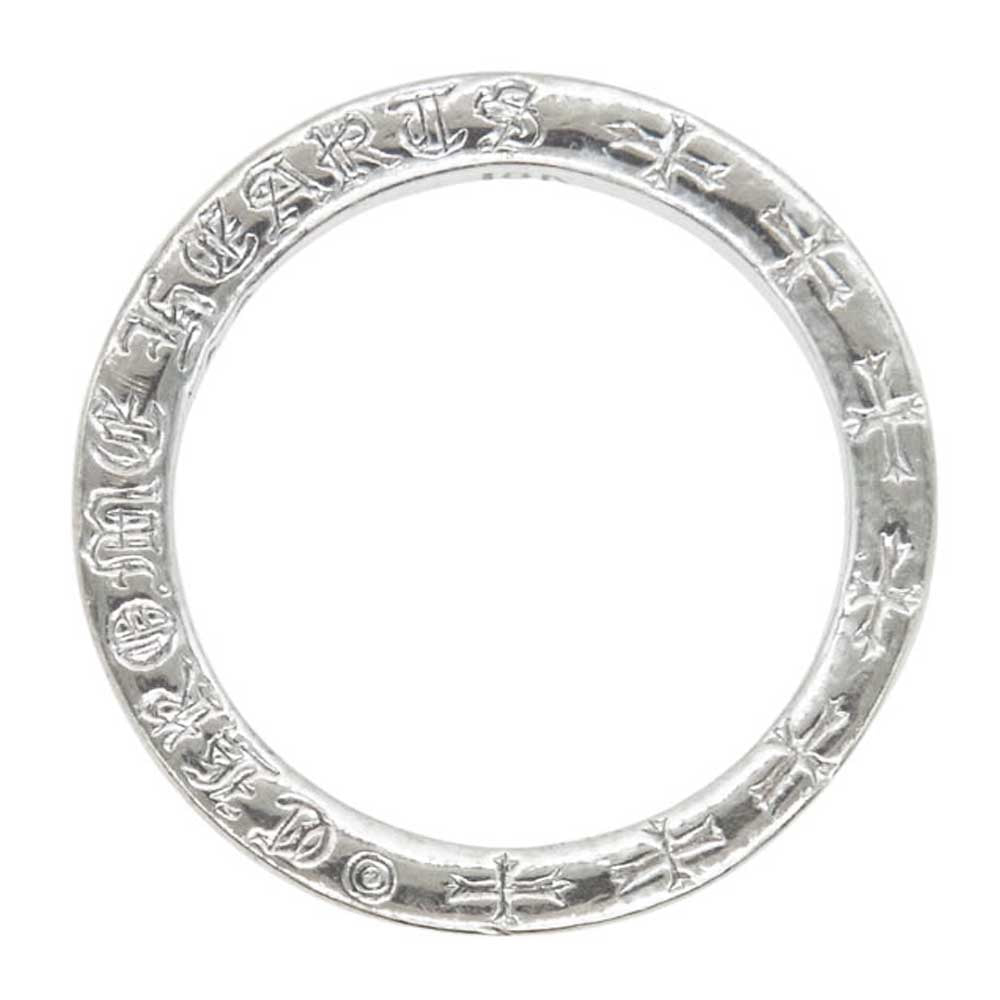 CHROME HEARTS クロムハーツ（原本有） 18KWG NTFL RING ホワイトゴールド NTFL リング シルバー系 12.5号【中古】
