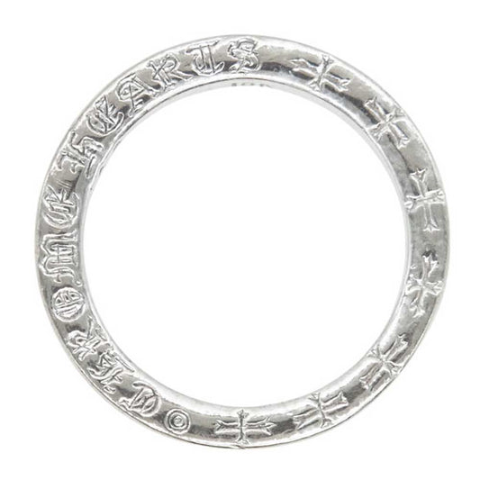 CHROME HEARTS クロムハーツ（原本有） 18KWG NTFL RING ホワイトゴールド NTFL リング シルバー系 12.5号【中古】