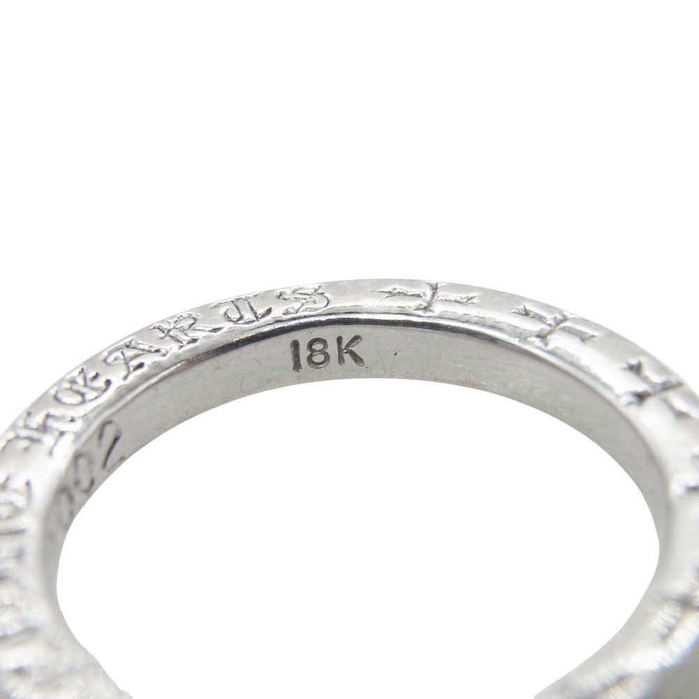 CHROME HEARTS クロムハーツ（原本有） 18KWG NTFL RING ホワイトゴールド NTFL リング シルバー系 12.5号【中古】
