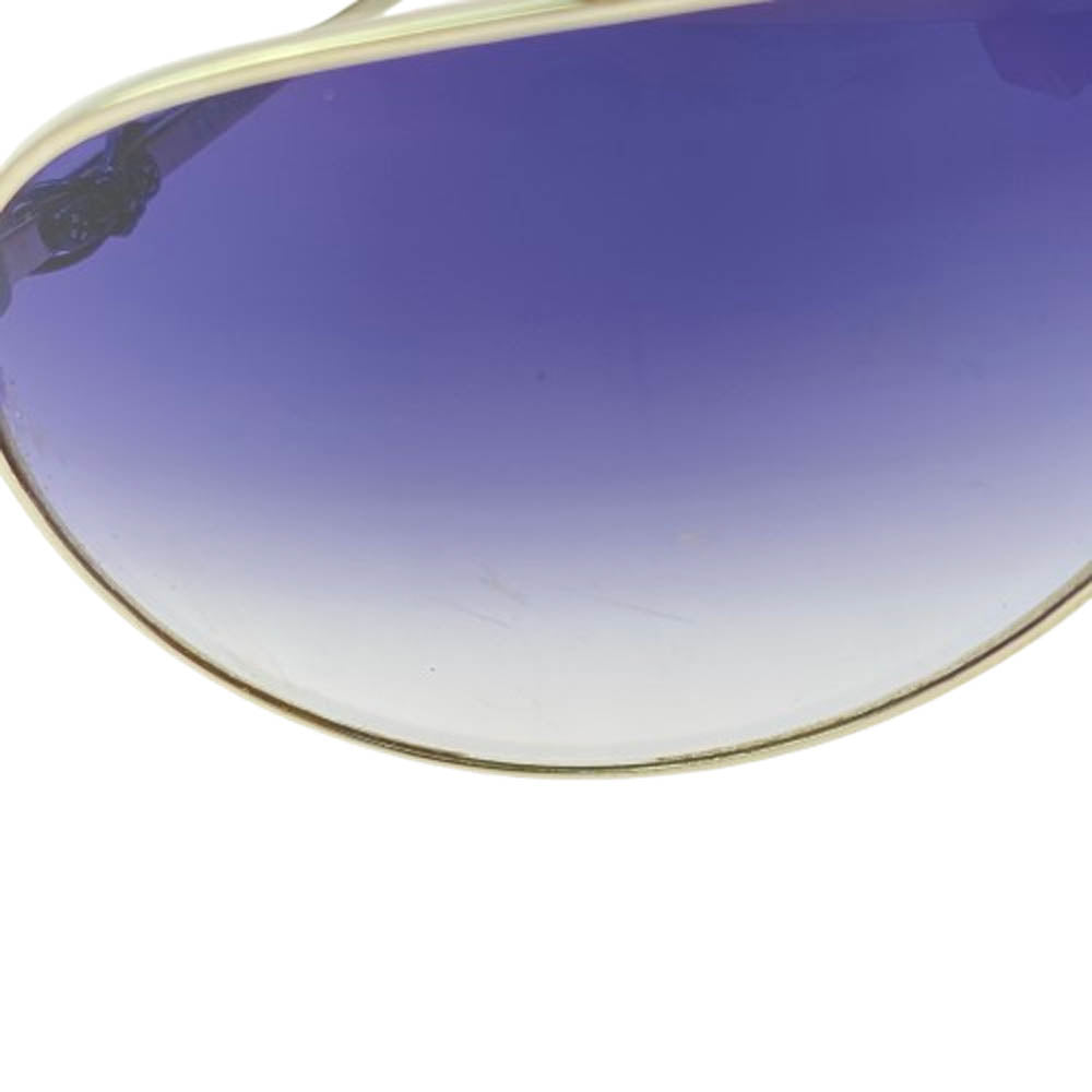 CHROME HEARTS クロムハーツ（原本無） STAIN 6 CHクロス ティアドロップ グラデーション サングラス メガネ シルバー系 64□13－138【中古】