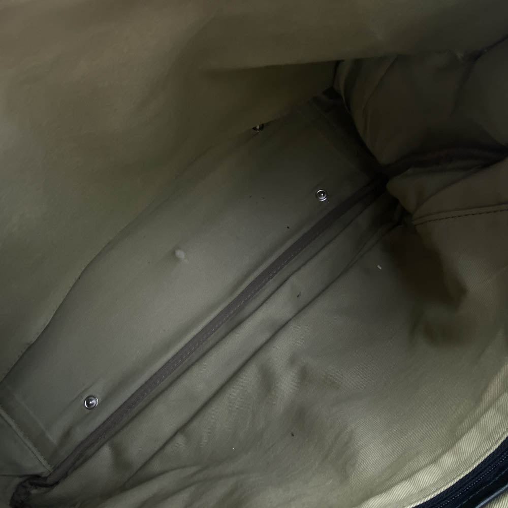 インディード オールレザー ブリーフケース ビジネスバッグ ブラック ブラック系【中古】