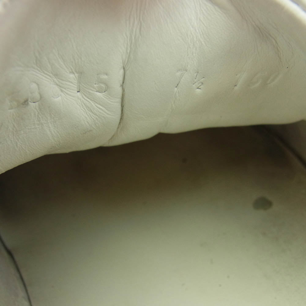 GUCCI グッチ 386750 シェリーライン ローカット スニーカー ホワイト系 7.5【中古】