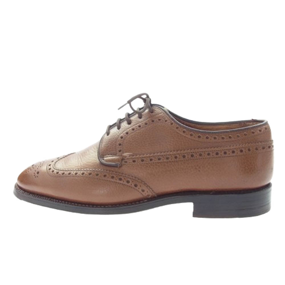 CHURCH'S チャーチ 旧チャーチ  3都市 ウィングチップ レザー シューズ ブラウン系 7.5【中古】